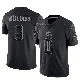 ＃0 Men's Bucky Williams Black Limited Cleveland Browns Reflective Jersey