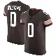 ＃0 Men's Bucky Williams Brown Elite Cleveland Browns Vapor Jersey
