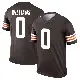 ＃0 Men's Bucky Williams Brown Legend Cleveland Browns Jersey
