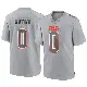 ＃0 Men's Damarri Mathis Gray Game Cleveland Browns Atmosphere Fashion Jersey