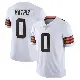 ＃0 Men's Damarri Mathis White Limited Cleveland Browns Vapor Untouchable Jersey