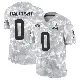＃0 Men's Darrian Dalcourt Arctic Camo Limited Cleveland Browns 2024 Salute to Service Jersey