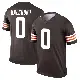 ＃0 Men's Darrian Dalcourt Brown Legend Cleveland Browns Jersey