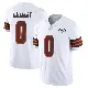 ＃0 Men's Darrian Dalcourt White Limited Cleveland Browns Vapor 1946 Collection Alternate Jersey