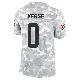 ＃0 Men's Jared Verse Arctic Camo Limited Cleveland Browns 2024 Salute to Service Jersey