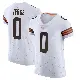 ＃0 Men's Jared Verse White Elite Cleveland Browns Vapor Jersey