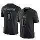 ＃0 Men's John FitzPatrick Black Limited Cleveland Browns Reflective Jersey