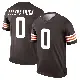 ＃0 Men's John FitzPatrick Brown Legend Cleveland Browns Jersey