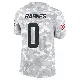 ＃0 Men's Krys Barnes Arctic Camo Limited Cleveland Browns 2024 Salute to Service Jersey
