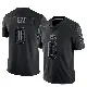 ＃0 Men's Obinna Eze Black Limited Cleveland Browns Reflective Jersey