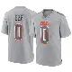 ＃0 Men's Obinna Eze Gray Game Cleveland Browns Atmosphere Fashion Jersey