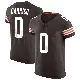 ＃0 Men's Reid Carrico Brown Elite Cleveland Browns Vapor Jersey