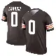 ＃0 Men's Reid Carrico Brown Legend Cleveland Browns Jersey