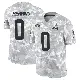 ＃0 Men's Tyron Herring Arctic Camo Limited Cleveland Browns 2024 Salute to Service Jersey