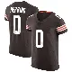 ＃0 Men's Tyron Herring Brown Elite Cleveland Browns Vapor Jersey