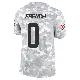 ＃0 Men's Wesley French Arctic Camo Limited Cleveland Browns 2024 Salute to Service Jersey