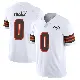 ＃0 Men's Wesley French White Limited Cleveland Browns Vapor 1946 Collection Alternate Jersey