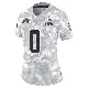 ＃0 Women's Bucky Williams Arctic Camo Limited Cleveland Browns 2024 Salute to Service Jersey