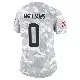＃0 Women's Bucky Williams Arctic Camo Limited Cleveland Browns 2024 Salute to Service Jersey