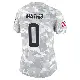 ＃0 Women's Damarri Mathis Arctic Camo Limited Cleveland Browns 2024 Salute to Service Jersey