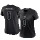 ＃0 Women's Damarri Mathis Black Limited Cleveland Browns Reflective Jersey