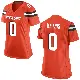 ＃0 Women's Damarri Mathis Orange Game Cleveland Browns Alternate Jersey