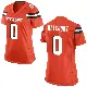 ＃0 Women's Darrian Dalcourt Orange Game Cleveland Browns Alternate Jersey