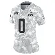 ＃0 Women's Eric Gray Arctic Camo Limited Cleveland Browns 2024 Salute to Service Jersey