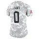 ＃0 Women's Eric Gray Arctic Camo Limited Cleveland Browns 2024 Salute to Service Jersey