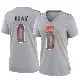 ＃0 Women's Eric Gray Gray Game Cleveland Browns Atmosphere Fashion Jersey