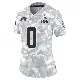 ＃0 Women's Isaiah Bond Arctic Camo Limited Cleveland Browns 2024 Salute to Service Jersey