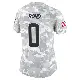 ＃0 Women's Isaiah Bond Arctic Camo Limited Cleveland Browns 2024 Salute to Service Jersey