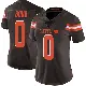 ＃0 Women's Isaiah Bond Brown Limited Cleveland Browns Team Color Vapor Untouchable Jersey