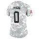＃0 Women's Jared Verse Arctic Camo Limited Cleveland Browns 2024 Salute to Service Jersey
