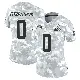 ＃0 Women's John FitzPatrick Arctic Camo Limited Cleveland Browns 2024 Salute to Service Jersey