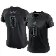 ＃0 Women's Obinna Eze Black Limited Cleveland Browns Reflective Jersey