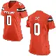 ＃0 Women's Obinna Eze Orange Game Cleveland Browns Alternate Jersey