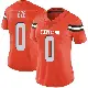 ＃0 Women's Obinna Eze Orange Limited Cleveland Browns Alternate Vapor Untouchable Jersey
