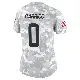 ＃0 Women's Reid Carrico Arctic Camo Limited Cleveland Browns 2024 Salute to Service Jersey