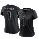 ＃0 Women's Reid Carrico Black Limited Cleveland Browns Reflective Jersey