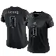 ＃0 Women's Xavier Truss Black Limited Cleveland Browns Reflective Jersey