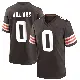 ＃0 Youth Bucky Williams Brown Game Cleveland Browns Team Color Jersey