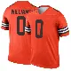 ＃0 Youth Bucky Williams Orange Legend Cleveland Browns Inverted Jersey