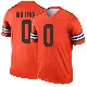 ＃0 Youth Damarri Mathis Orange Legend Cleveland Browns Inverted Jersey