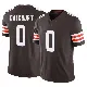 ＃0 Youth Darrian Dalcourt Brown Limited Cleveland Browns Vapor F.U.S.E. Jersey