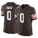 ＃0 Youth Isaiah Bond Brown Limited Cleveland Browns Vapor F.U.S.E. Jersey