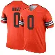 ＃0 Youth Isaiah Bond Orange Legend Cleveland Browns Inverted Jersey