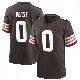 ＃0 Youth Jared Verse Brown Game Cleveland Browns Team Color Jersey