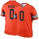 ＃0 Youth Jared Verse Orange Legend Cleveland Browns Inverted Jersey