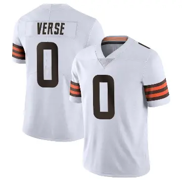 ＃0 Youth Jared Verse White Limited Cleveland Browns Vapor Untouchable Jersey
